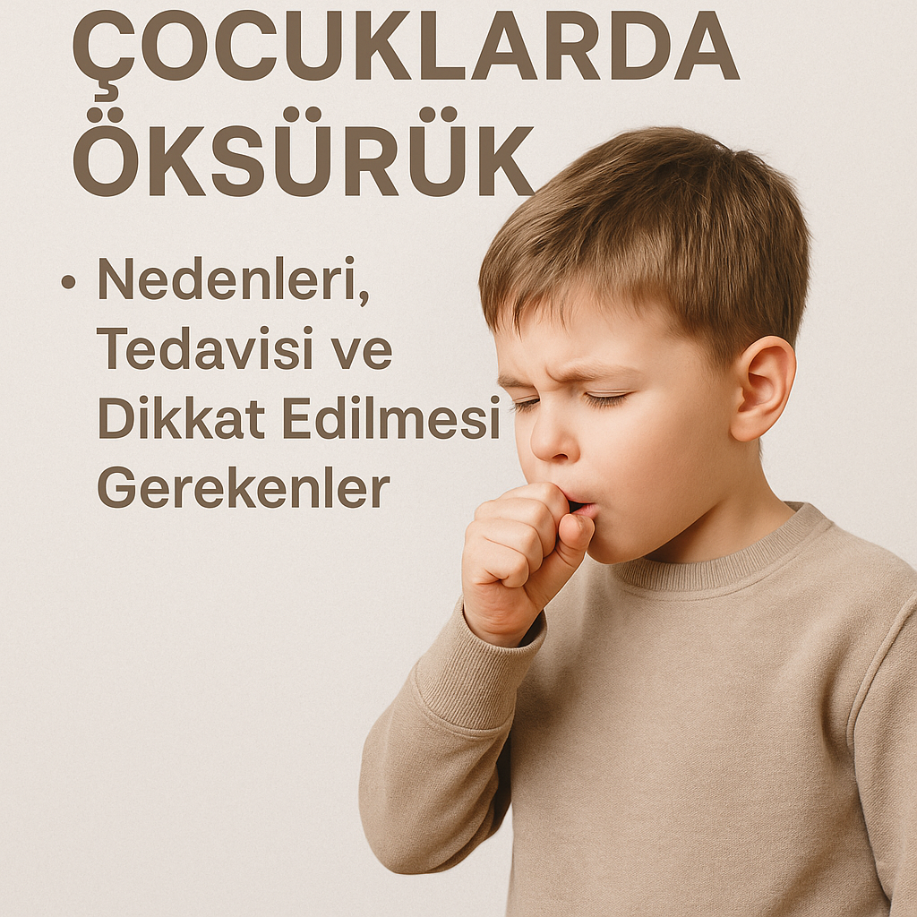 Çocuklarda Öksürük: Nedenleri, Tedavisi ve Dikkat Edilmesi Gerekenler